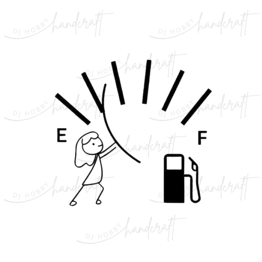 Decal - Funny Fuel Tank Sticker (CD005)