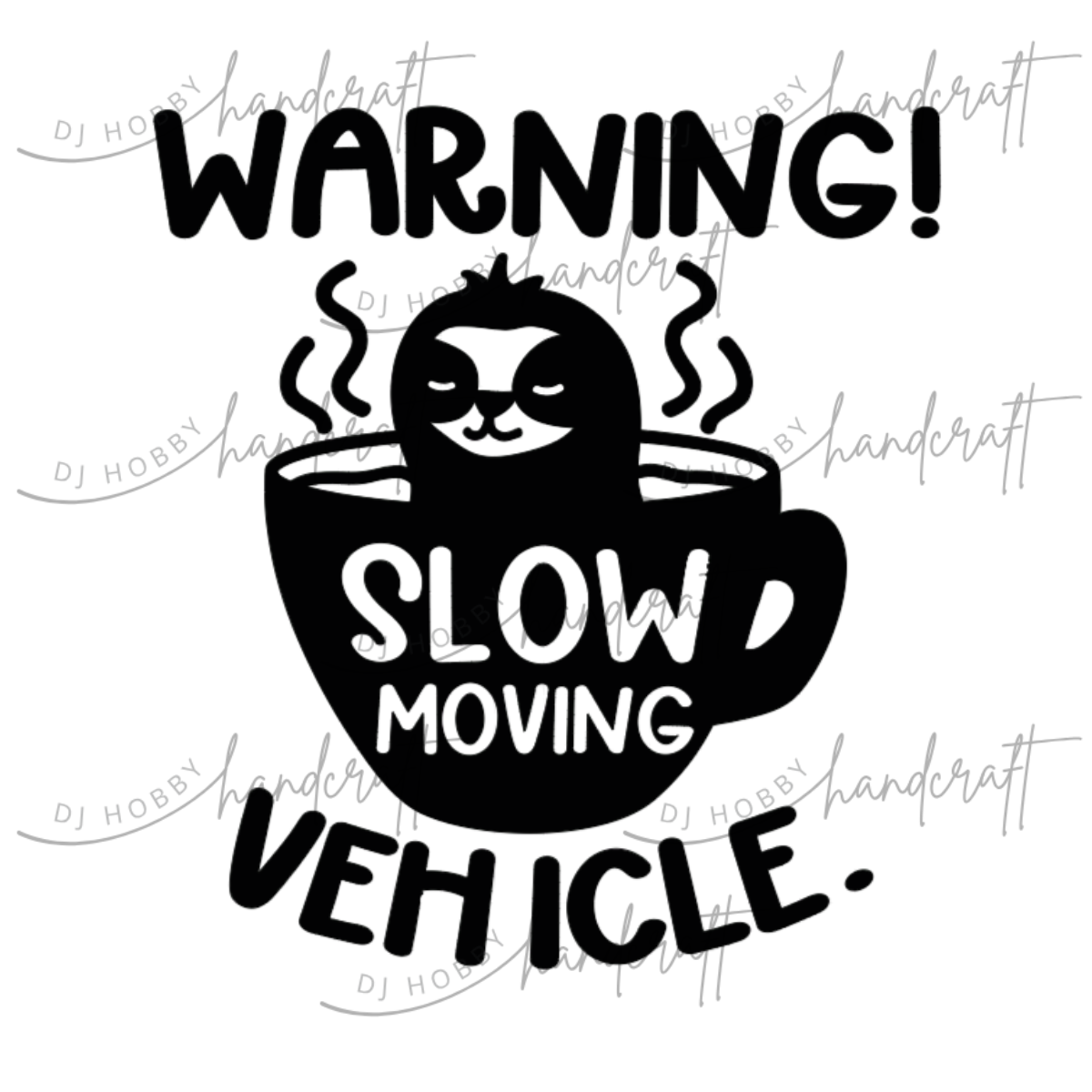 Decal - Slow Moving Vehicle (CD014)