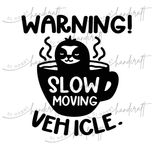 Decal - Slow Moving Vehicle (CD014)