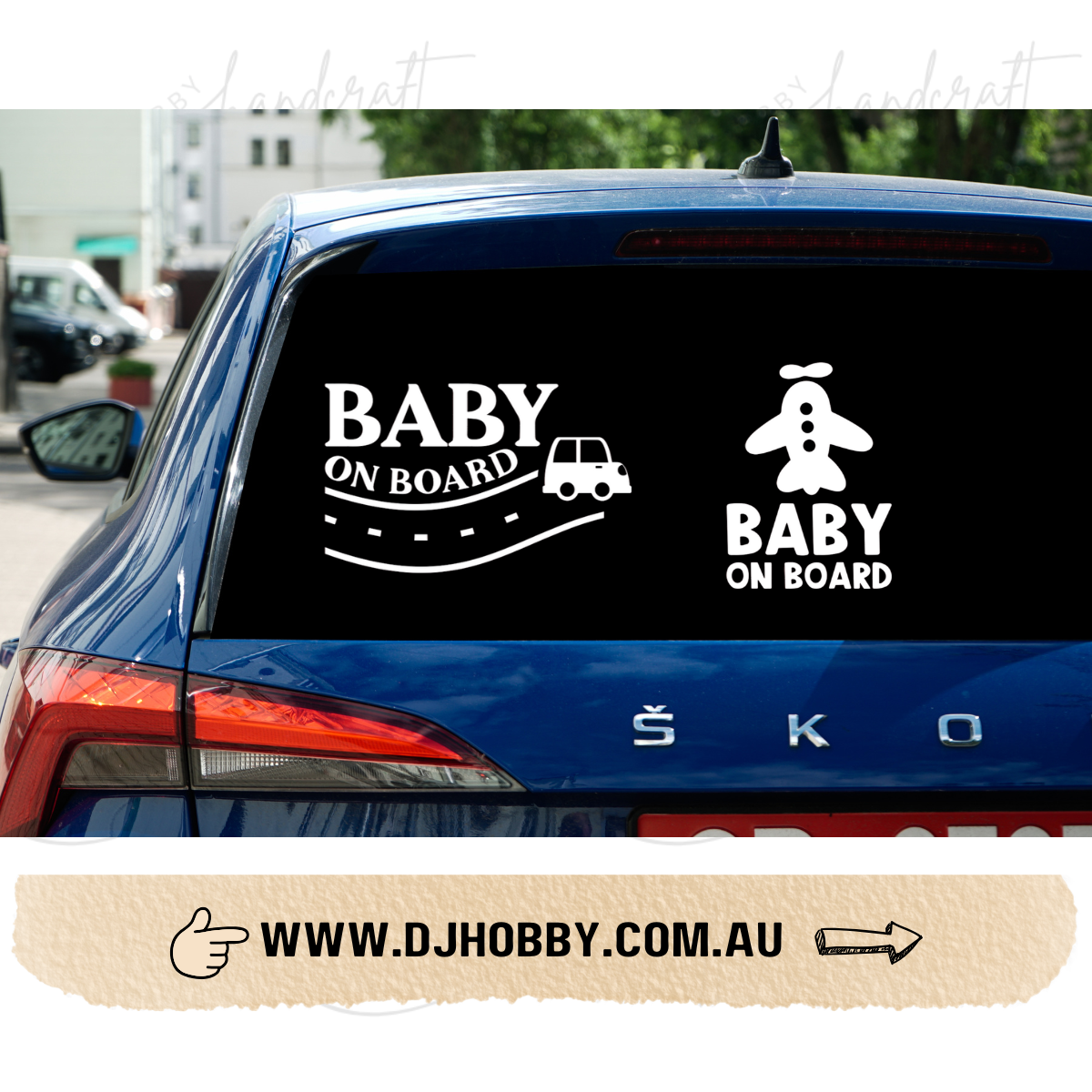 Baby on Board decal