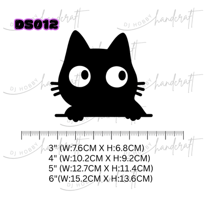 Decal - Cute Cat (DS012)