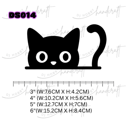 Decal - Cute Cat (DS014)