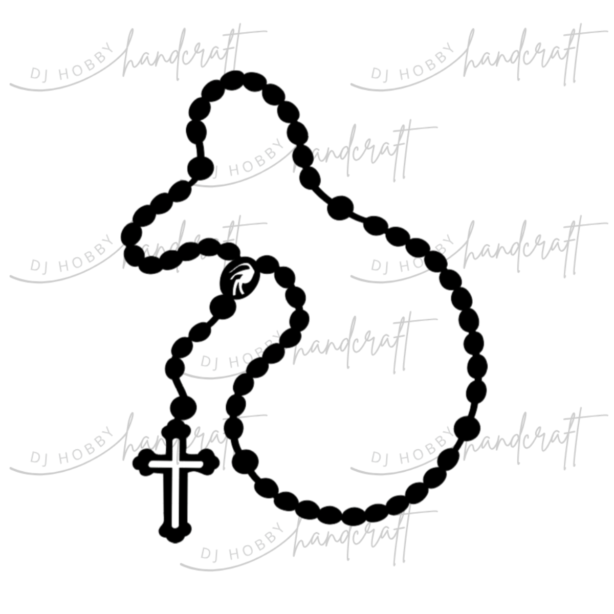 Decal - Rosary Beads_#3 Vinyl Decal (RD005)